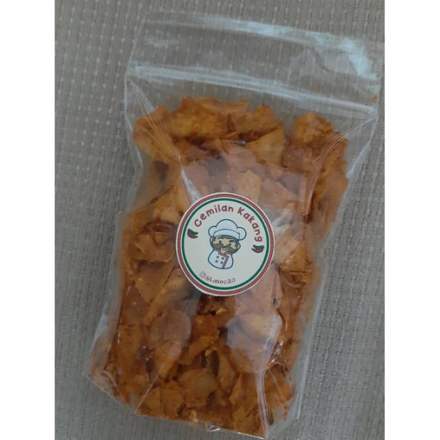 

Keripik singkong pedas