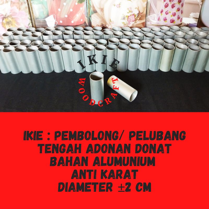 IKIE Ring Cutter | Pembolong Donat Bahan Alumunium Anti Karat