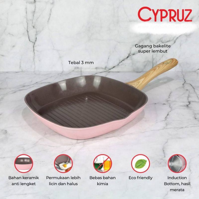 Cypruz - Grill Pan 24cm