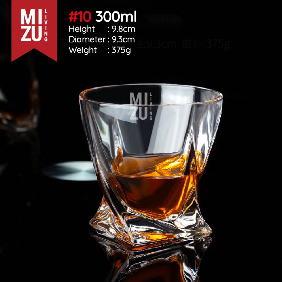 ROMA Whiskey Glass Gelas Kaca Whisky On The Rocks Gelas Air Minum-4