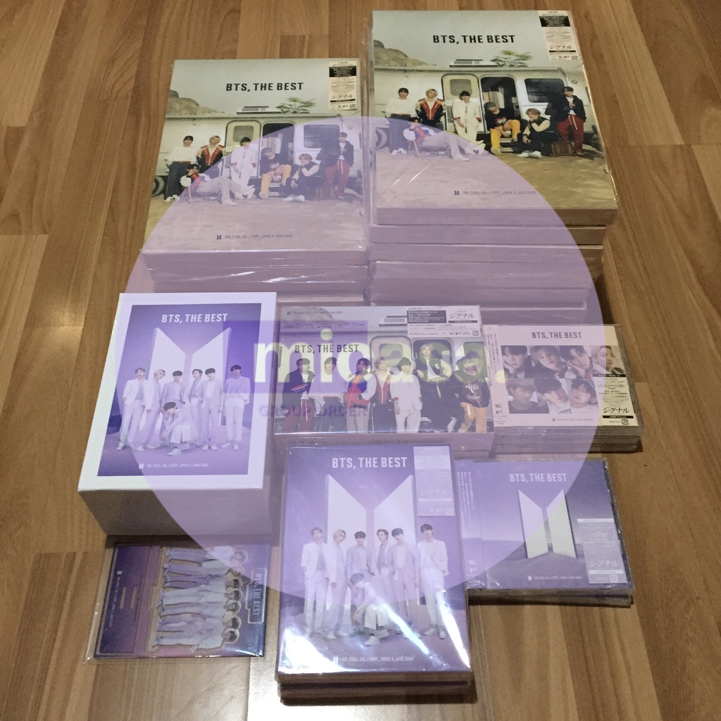 [PELUNASAN] BTS Japan Album "BTS, THE BEST" Japan FC / UMSJ / 7Net