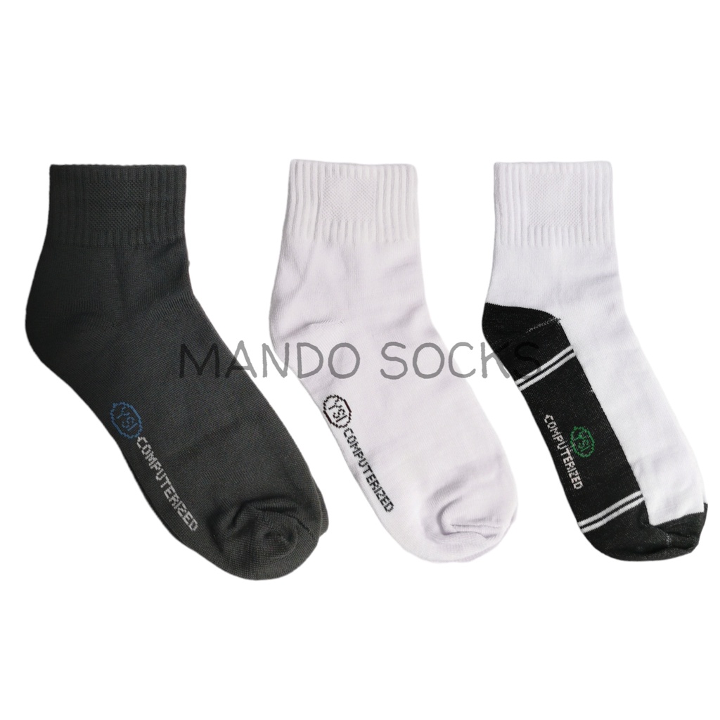 Kaos kaki sport pendek polos jumbo, kaos kaki ysi computer