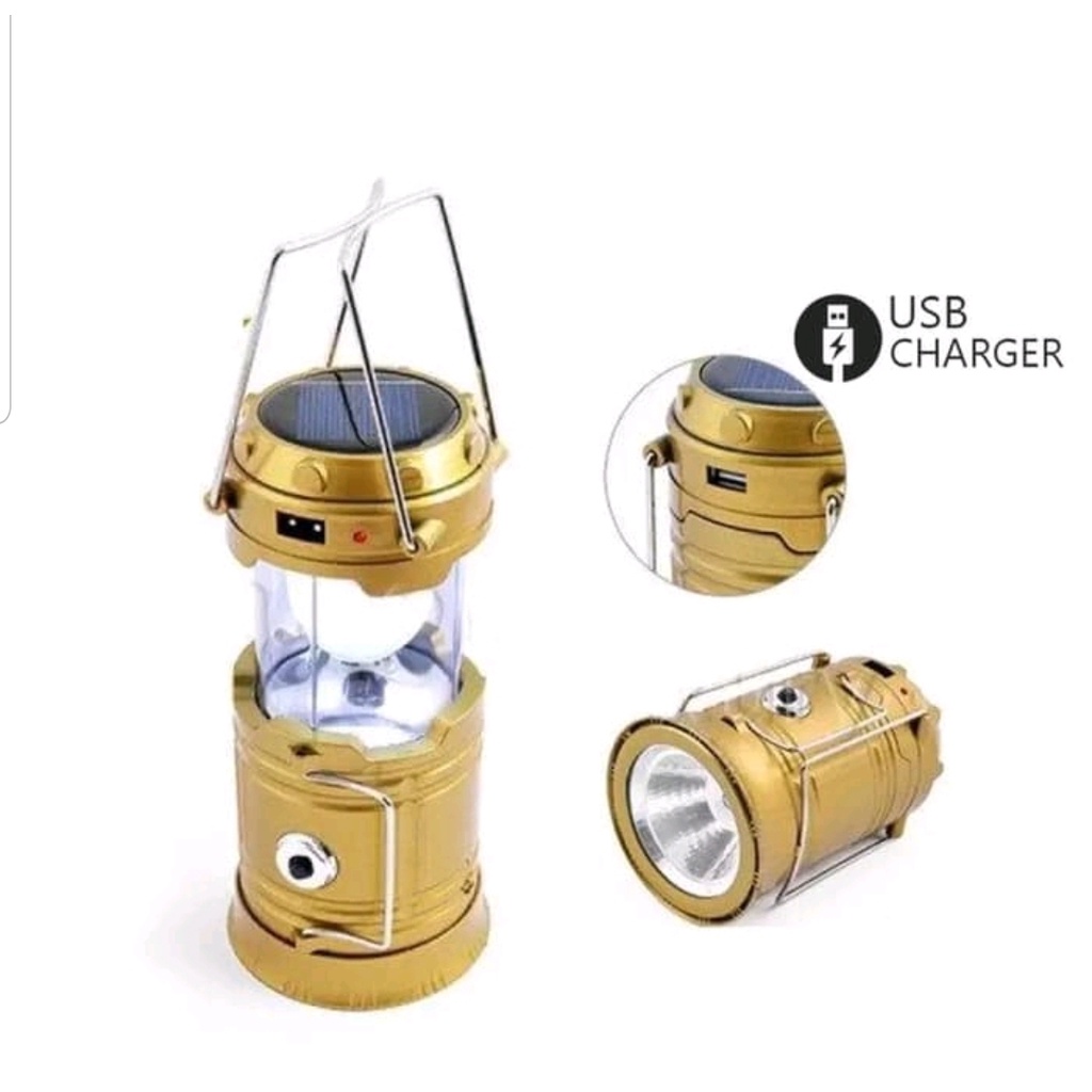 LAMPU TENDA GANTUNG PLUS LAMPU DISCO // LAMPU USB CHARGE CAMPING LAMP - BD