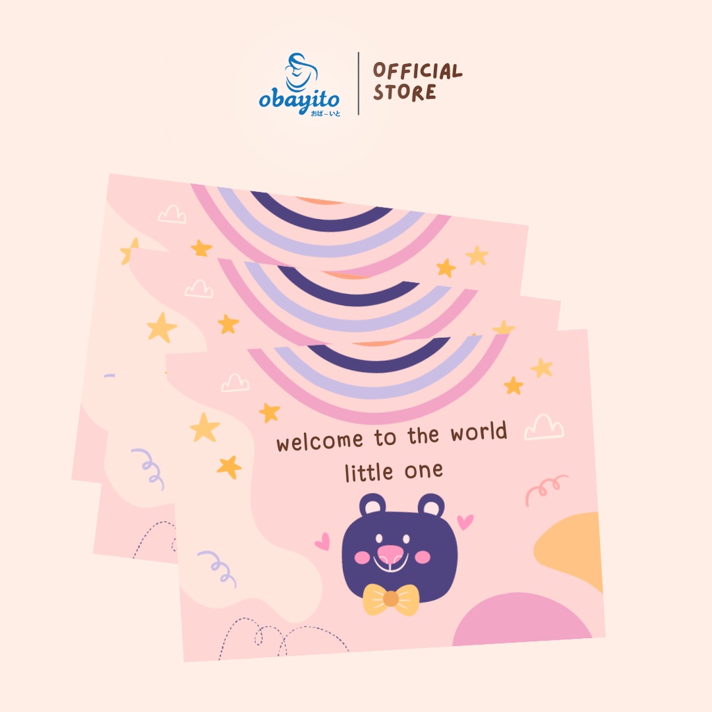 

Obayito Special Greeting Card - Kartu Ucapan Hadiah