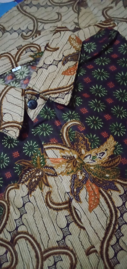 Atasan Batik Dolby Dolbi Dobby Doby Tenun Sutra Tulis Halus Katun Atbm Baron, Sarombit