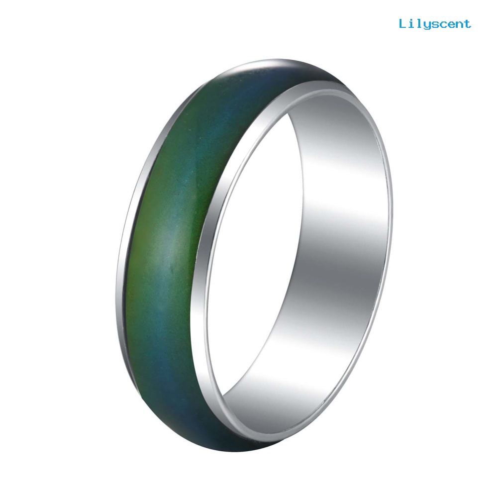 Ls Cincin Mood Ring Dapat Berubah Warna Sesuai Temperatur Untuk Priawanita