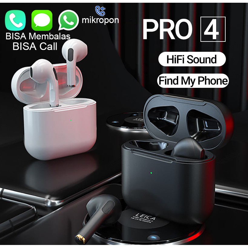 Headset Bluetooth 2023 TWS  True Wireless Stereo Earphone for IOS &amp; Android [Pop Up + Highest Version]