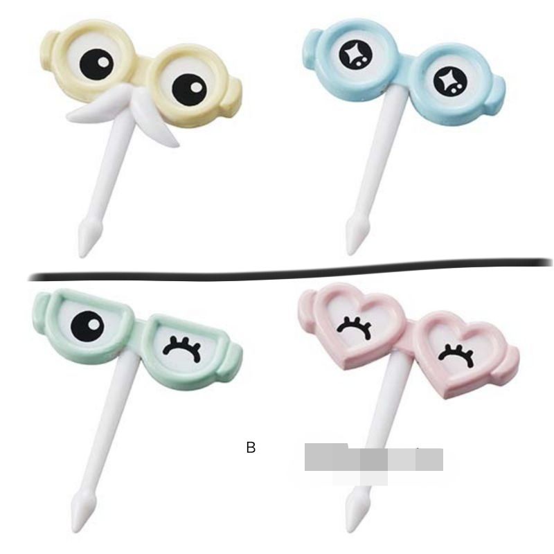 tusukkan bento kacamata