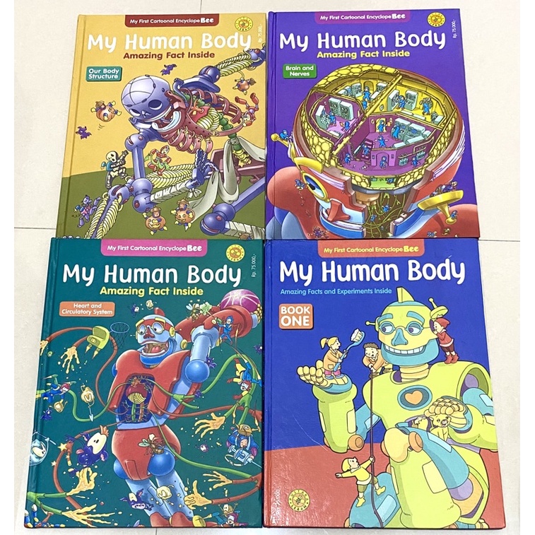 Ensiklopedia Anak, Seri My Human Body, 4 buku