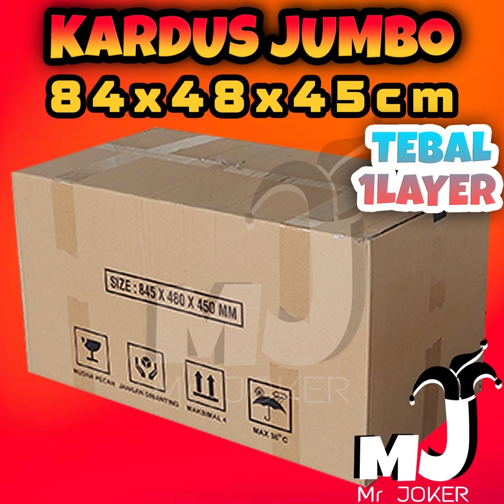 kardus besar pindahan jumbo packing bekas packaging dus tebal box pengiriman penyimpanan kotak 1ply 
