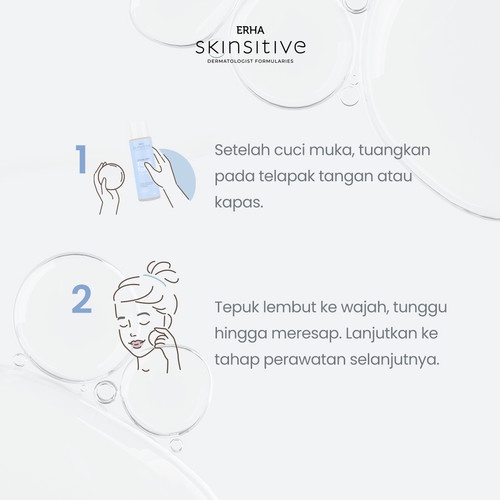 ERHA Toner Wajah Skinsitive Ultracalm Face Toner -  Kulit Sensitif