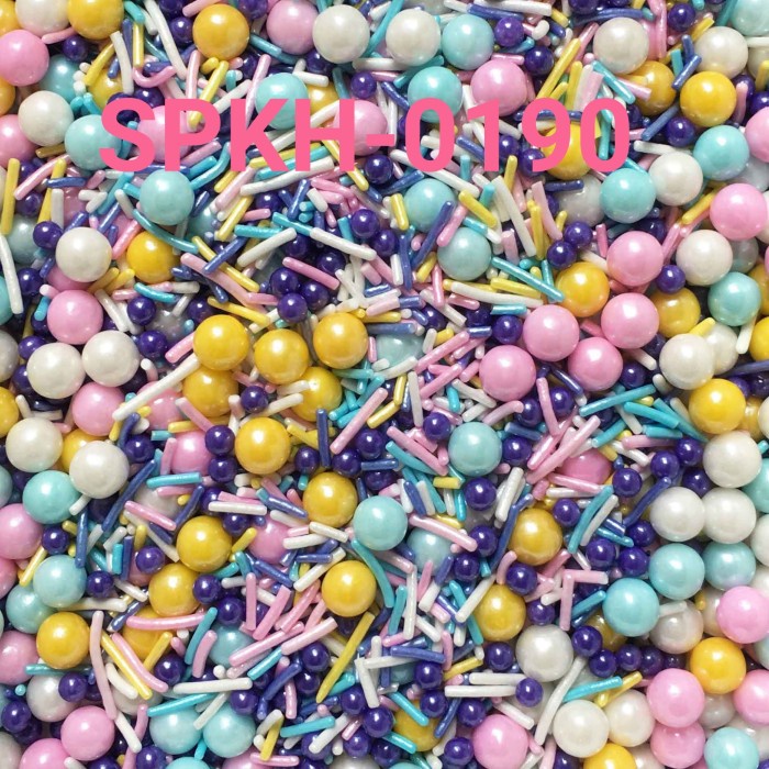 

SPKH-0190 SPRINKLES SPRINKLE SPRINGKEL 500GR WARNA PASTEL BEST SELLER