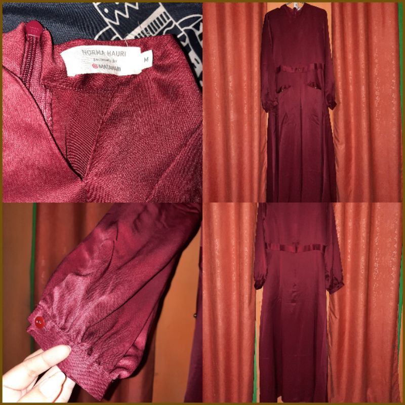 Preloved gamis design by Norma Hauri x Matahari
