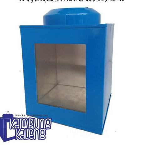 

1.1 Fasion sale Kaleng Kerupuk Mini Ukuran 11 x 13 cm