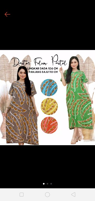 Daster Murah Kekinian Daster Batik Pekalongan