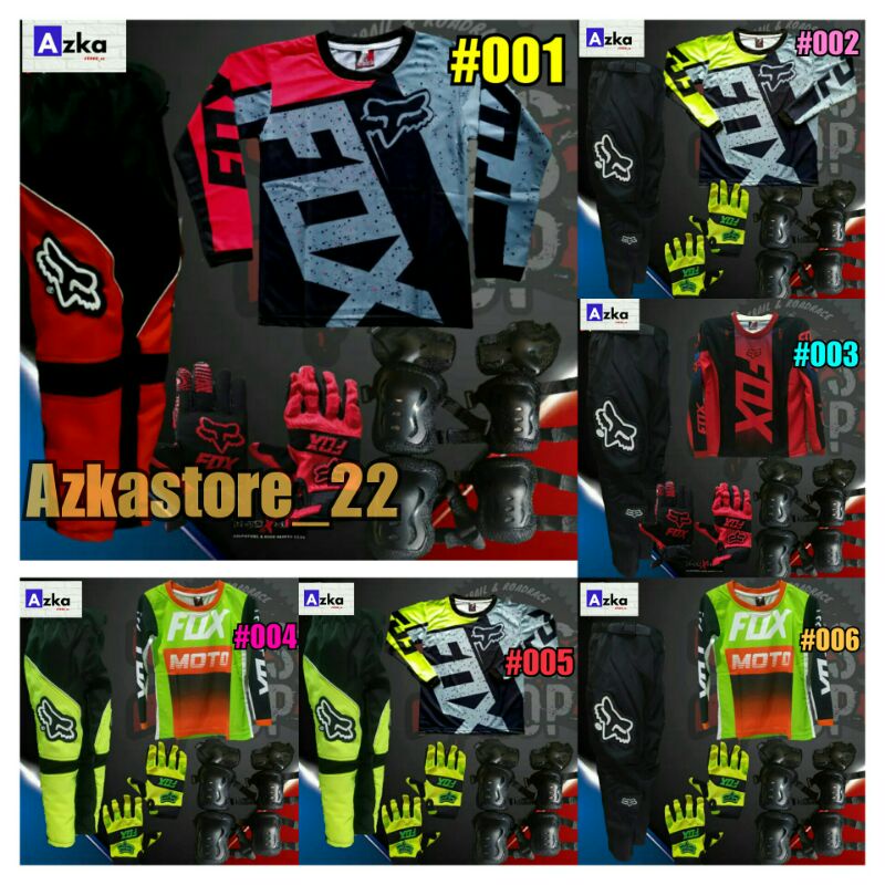 JERSEY SET ANAK TRAIL MOTOCROSS OFFROAD