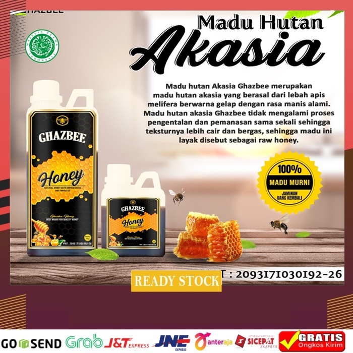 

Madu Lebah Hutan Raw Honey Faresha Akasia 500gr Bukan Madu Uray.
