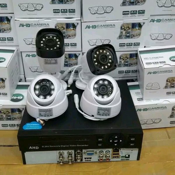 PAKET CCTV 4CHANNEL AHD 1.3MP/PAKET CCTV AHD MURAH