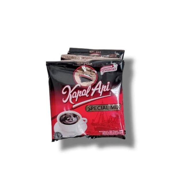 

Kopi Kapal Api Special Mix @ 1 renceng 10 Sachet 25g