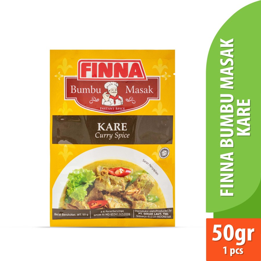 BUMBU MASAK KARE FINNA 50GR SACHET HALAL CURRY KARI