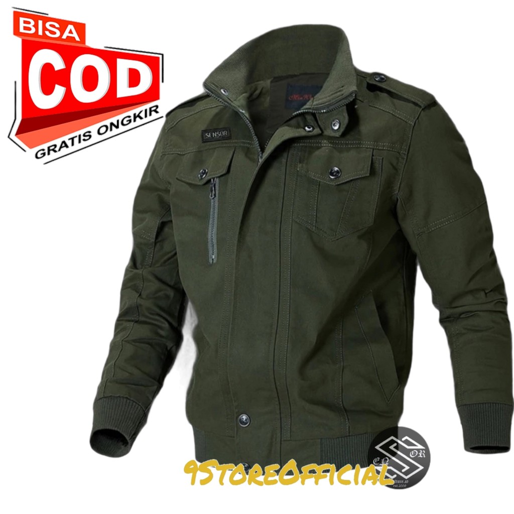 9StoreOfficial - Jaket Bomber Classic Original Distro Pria / Jaket Pria Terbaru 2021 / Jaket Bomber.