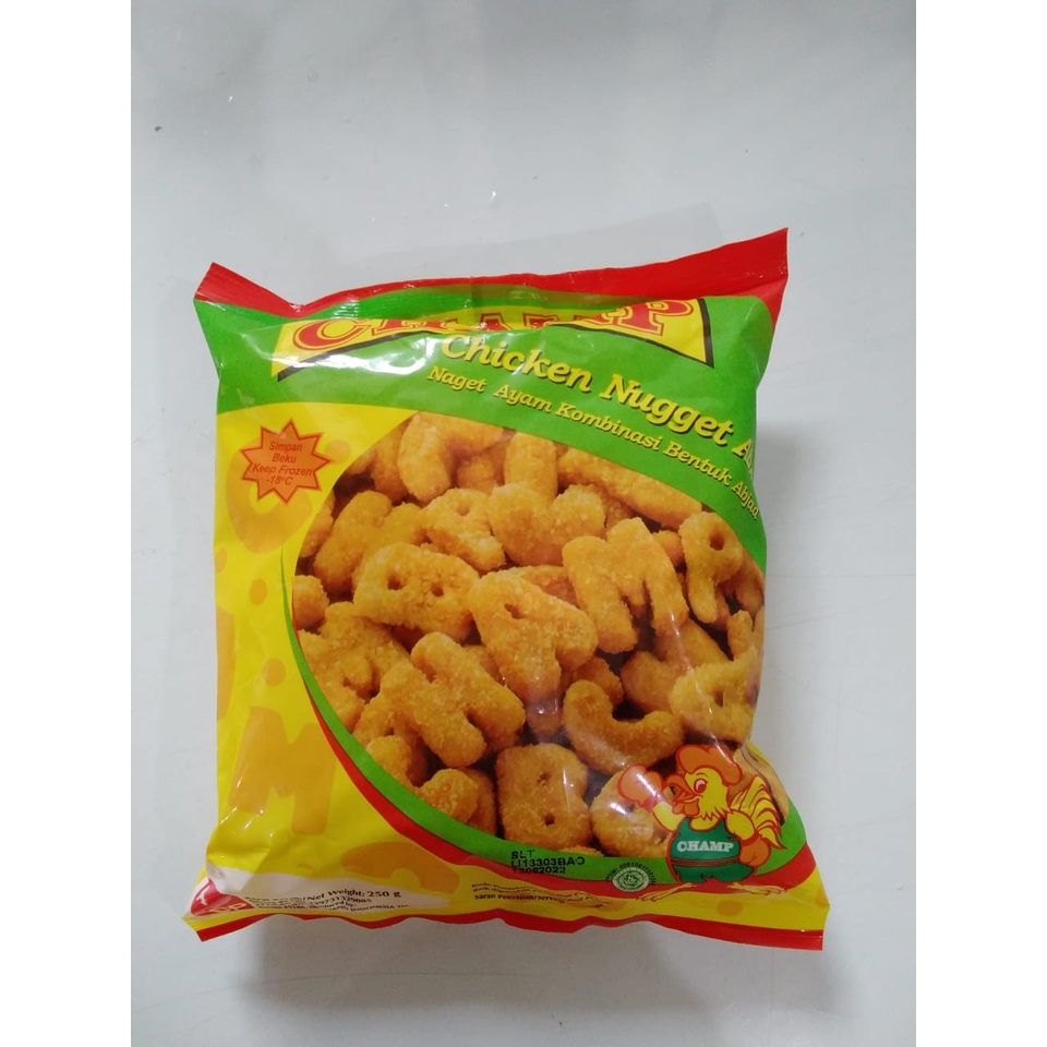 

Frozen Food Bandung Champ Nugget ABC 250gr