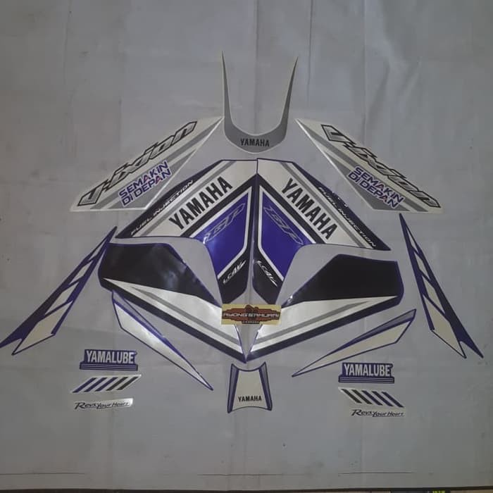 Striping Vixion Lightning Livery GP 2013 Biru Putih