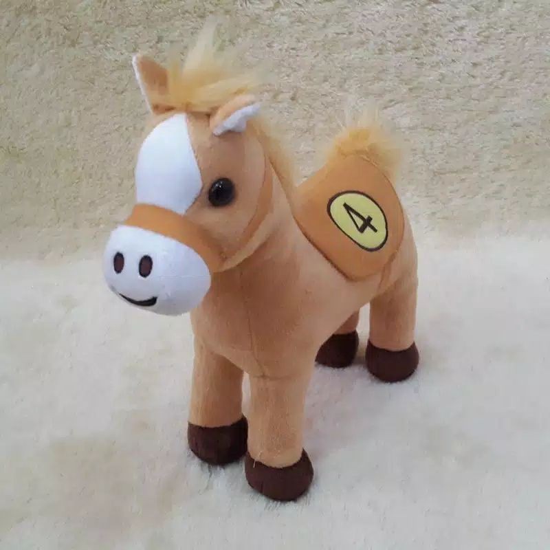 BONEKA KUDA LUCU / BONEKAH KUDA BERSUARA / BONEKAH HORSE TERMURAH TERLARIS