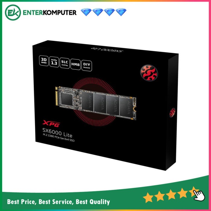 SSD Adata SX6000 Lite 512GB M.2 NVME