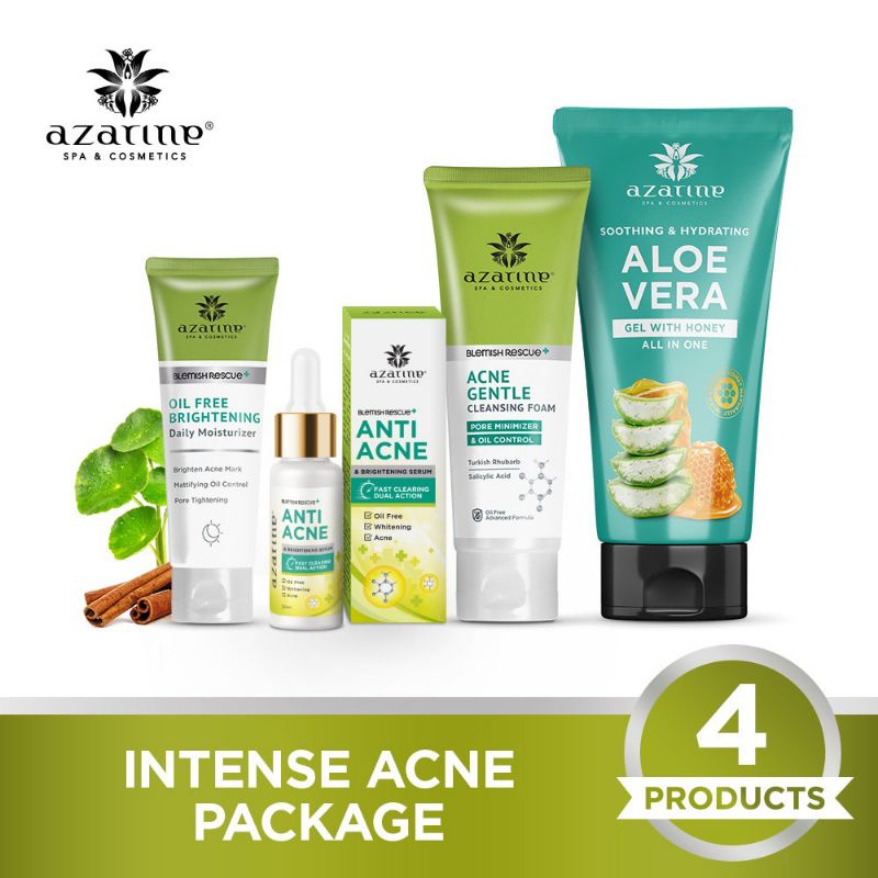AZARINE PAKET LENGKAP ACNE