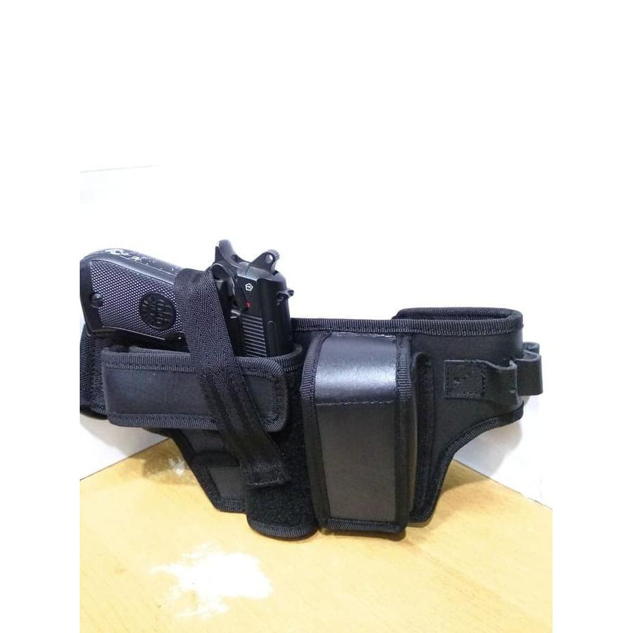 Terpromo Holster Sabuk / Holster Pinggang Universal Revolver Dan Fn Mandala