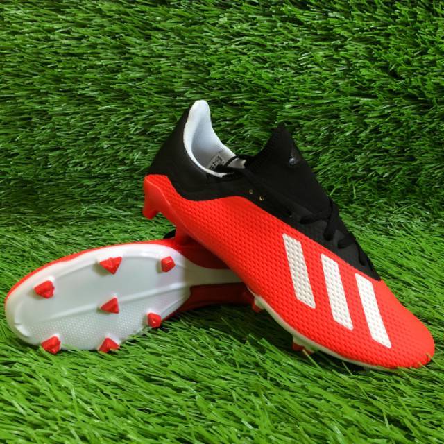 Sepatu Bola Adidas X 18.3 Next Gen Red Black BNIB