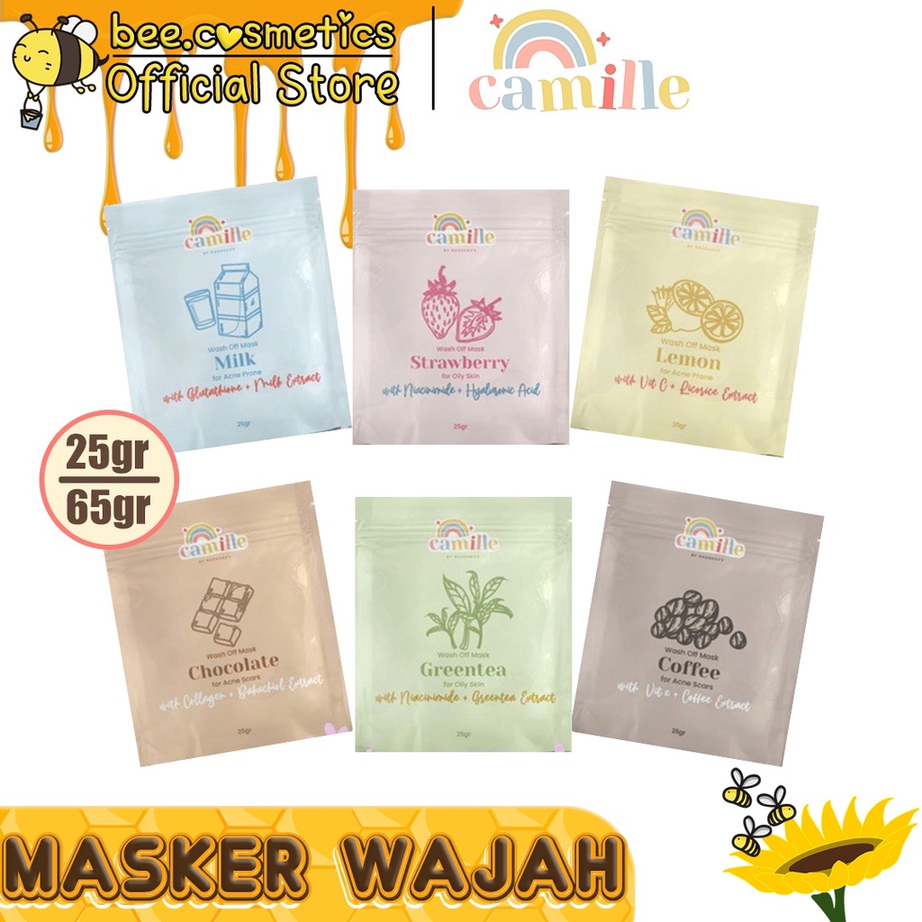 CAMILLE MASKER WASH OFF MASK 25GR & 65GR