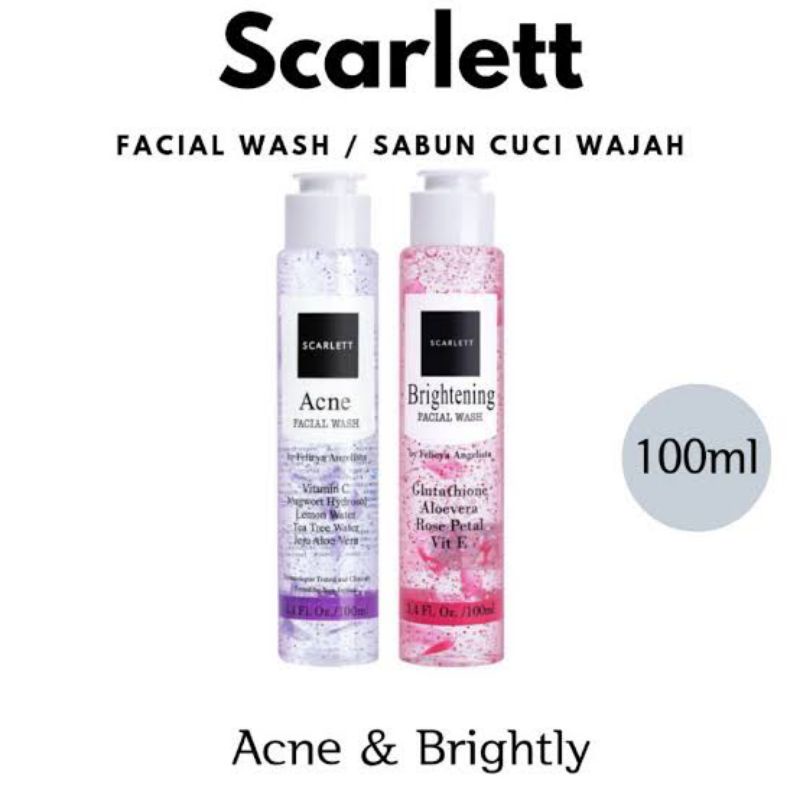 Scarlett Facial Wash 100ml