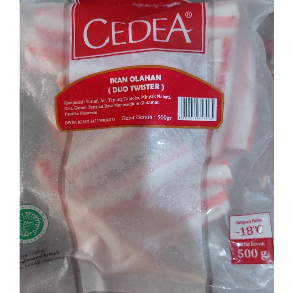 

CEDEA DUO TWISTER IKAN OLAHAN 500gr