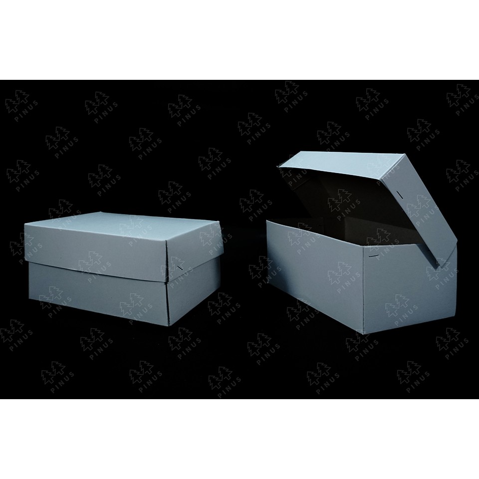 

DUS SNACK PUTIH / DUS COTTAGE UKURAN 10x14 PENDEK / 10X14 TINGGI & 12x16 isi 50