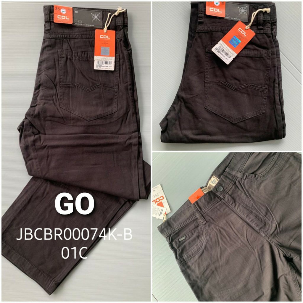 gos JBCBR CDL By CARDINAL OFFICER Celana Panjang Casual Chino Pockets Reguler Original Katun Bermuda