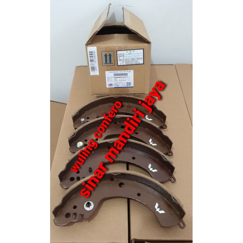 brake shoe wuling confero kampas rem belakang wuling confero