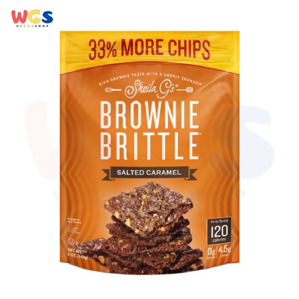 Jual Biskuit Sheila Gs Brownie Brittle Salted Caramel 5oz 142g ...