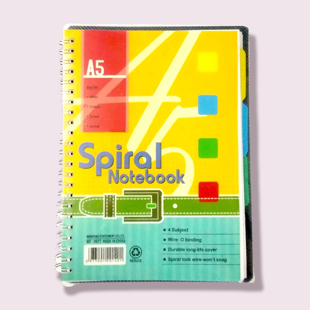 

Note Book Spiral A5 dengan Sekat