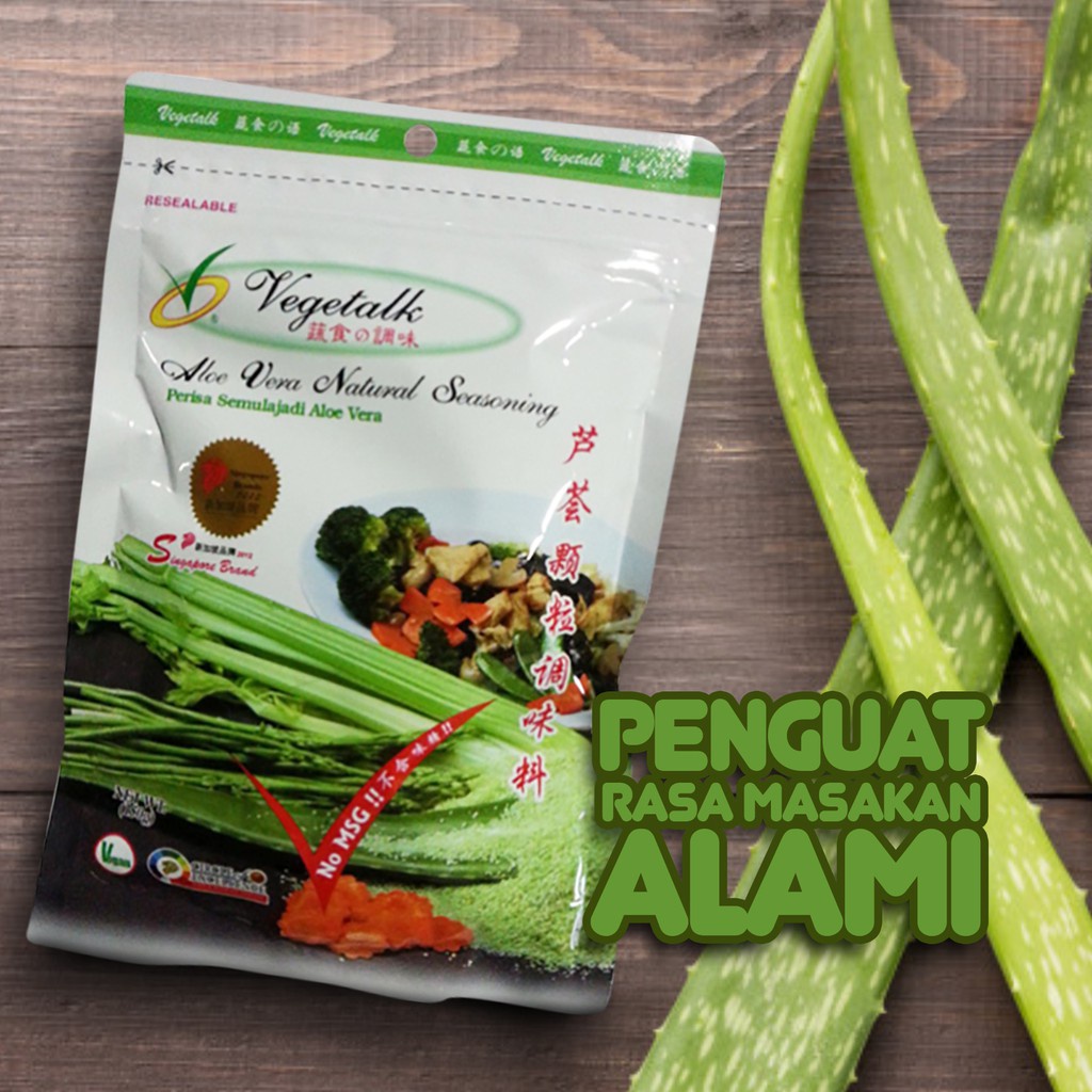 Vegetalk Aloe Vera Natural Seasoning Bumbu Vegetarian 150g