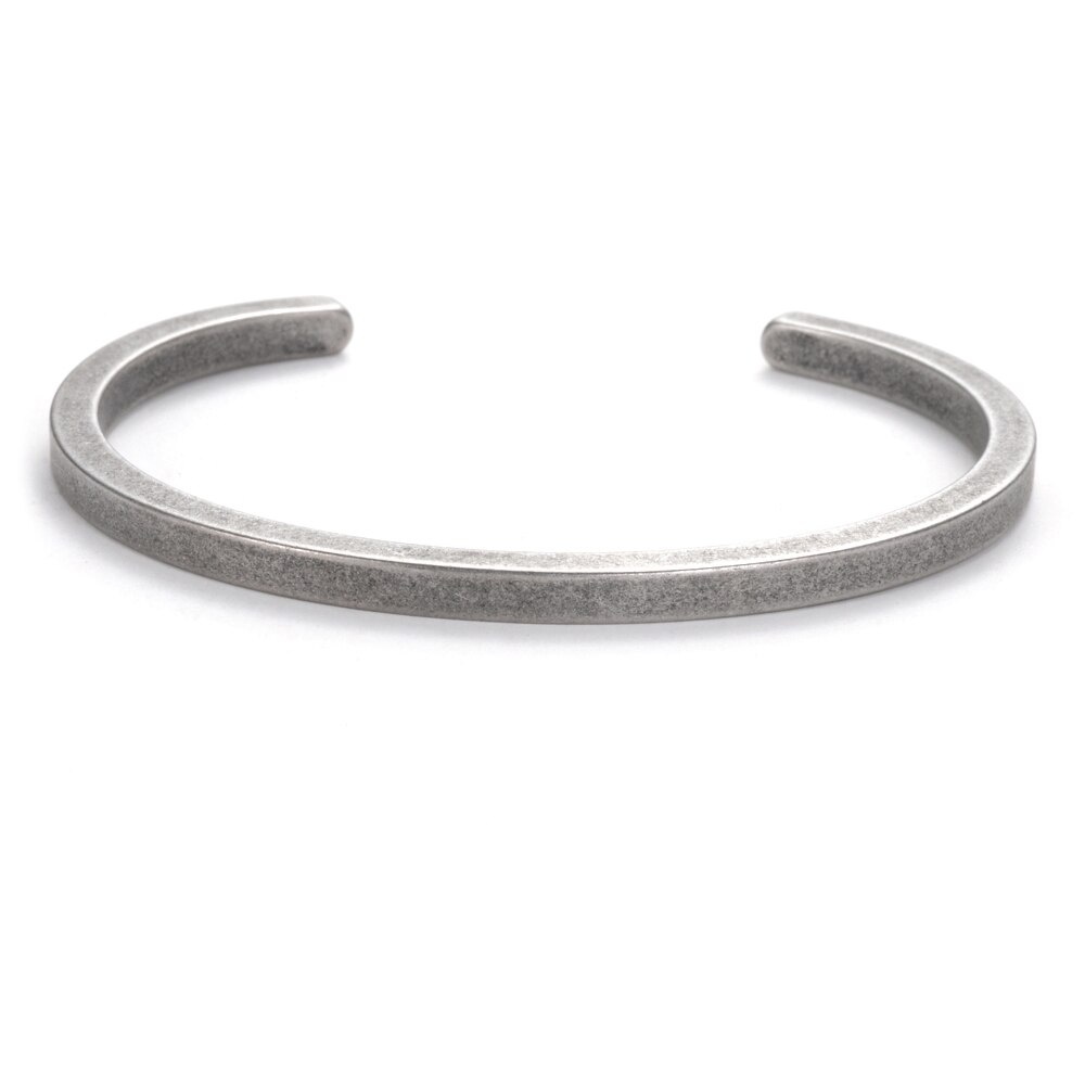 Gelang Bahan Titanium Steel Gaya Vintage Punk Korea Untuk Pria