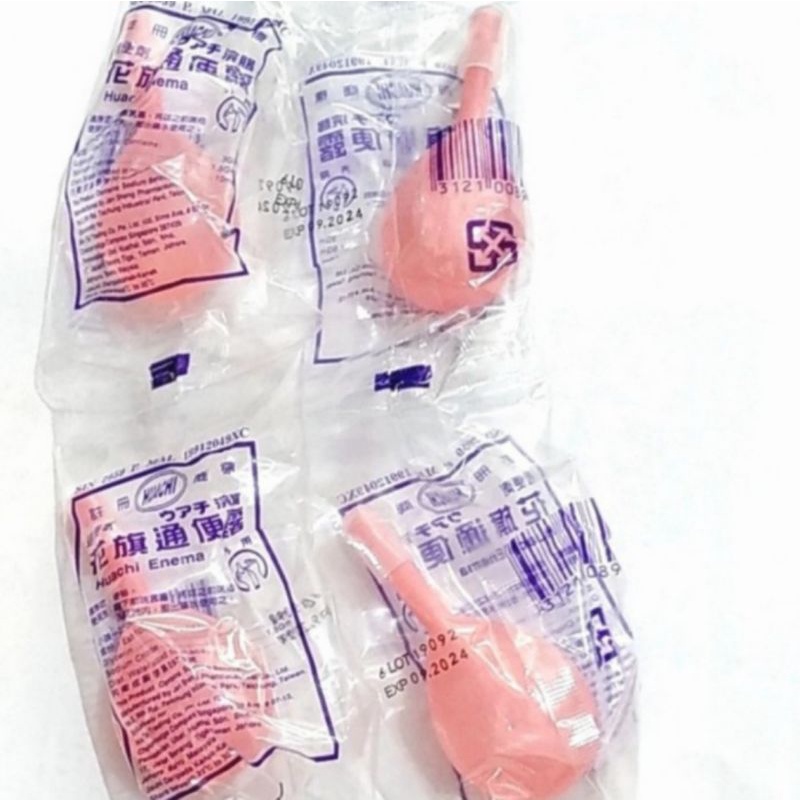 Microlax China/Huachi Enema Anak/Sulit Bab Original Asli 100%