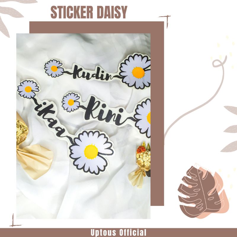 PROMO STICKER DAISY / STICKER CUSTOM / STICKER MOTOR / STICKER HELM