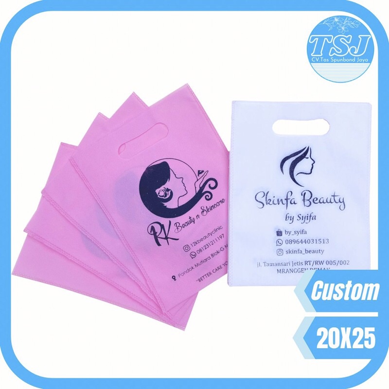 TAS SPUNBOND CUSTOM BUAT SOUVENIR PONOROGO JAWA TIMUR | FOP 20.25