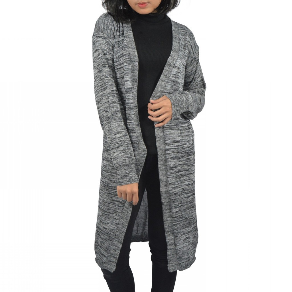 Cardigan LONG TWIST - Cardigan Panjang Rajut Wanita