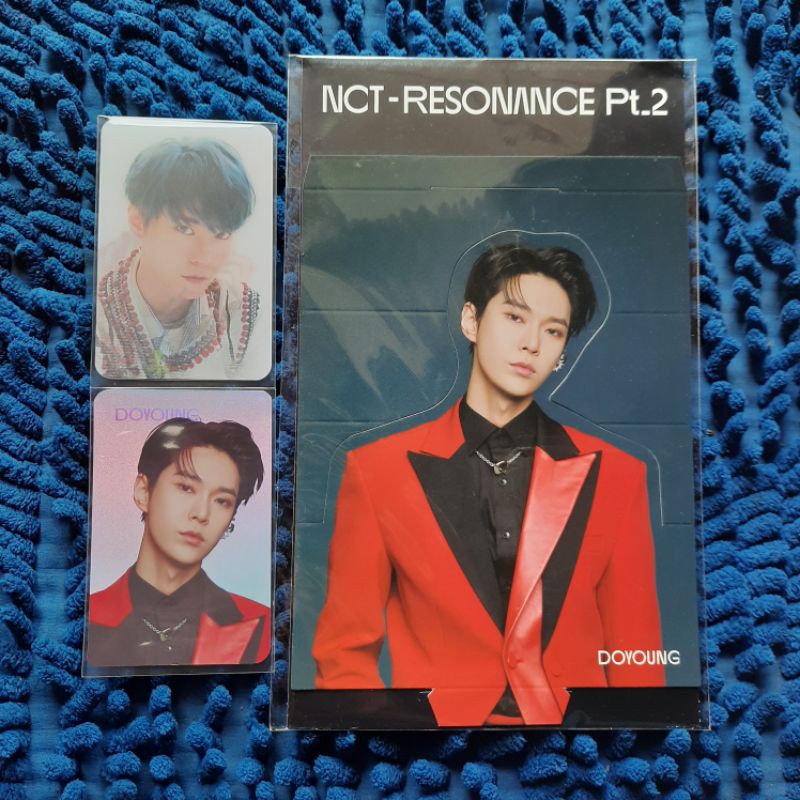 [unsealed] standee holo lenti kim doyoung nct 2020 resonance pt 2