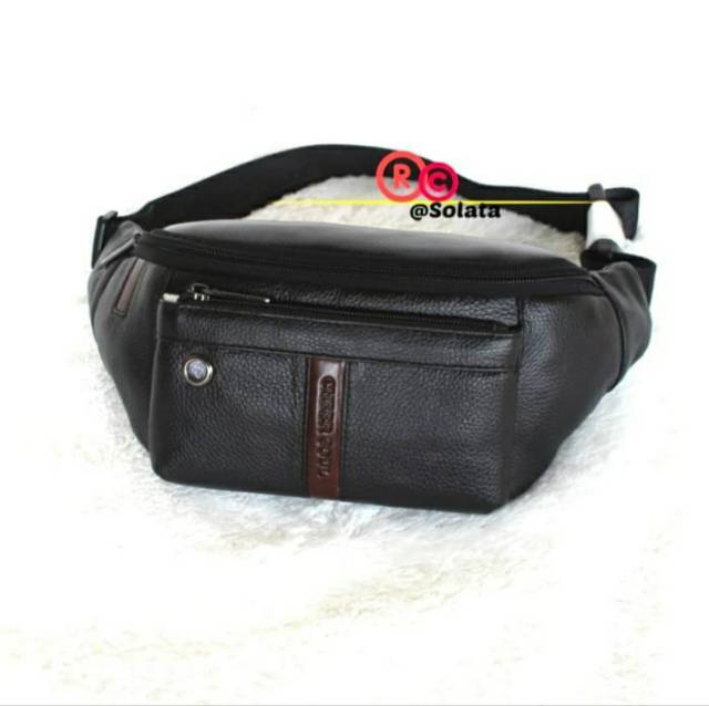 SLINGBAG PRIA / WAISTBAG PRIA / TAS SLEMPANG KULIT ORIGINAL