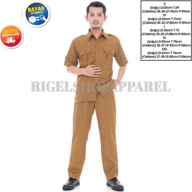 seragam pns seragam pns pria seragam pns khaki tua seragam pns khaki muda pns khaki pns kheki seragam guru pemda pemkot seragam asn baju kerja baju dinas seragam dinas seragam guru baju guru setelan pns setelan guru