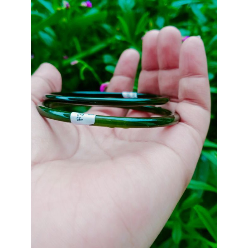 gelang giok bangle sertifikat